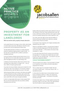 Property as investment