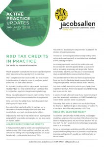 RD Tax Credits in Practice