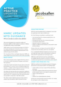 HMRC Updates MTD Guidance